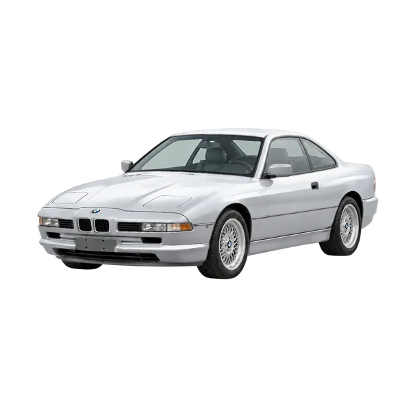1999 BMW 8 Series in Silber, Ansicht: Dreiviertelansicht vorne (nach links gerichtet)
