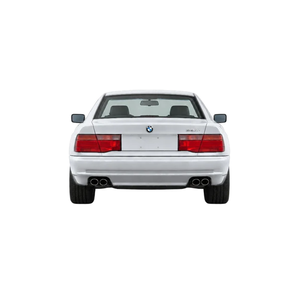 1999 BMW 8 Series in Silber, Ansicht: Heck