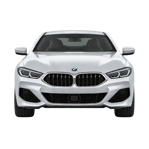 2023 BMW 8 Series in Silber, Ansicht: Front