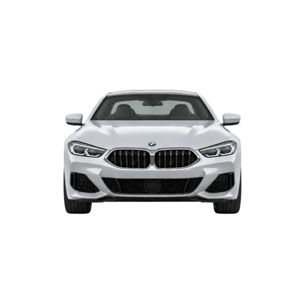 2026 BMW 8 Series in Silber, Ansicht: Front