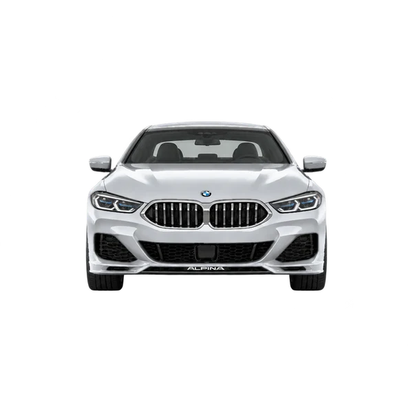 BMW Alpina B8 2024 argent, vue avant