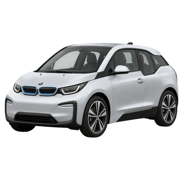 2023 BMW I3 — Front three-quarter (facing left), silver