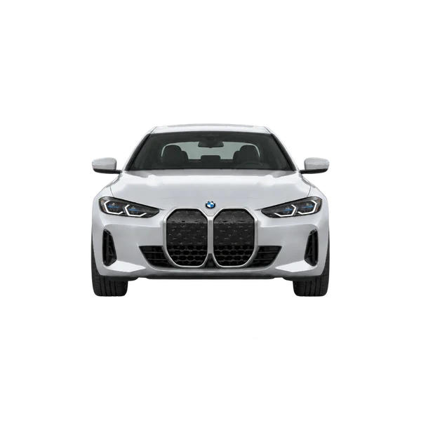 BMW I4 Edrive35 2026 en plateado, vista frontal