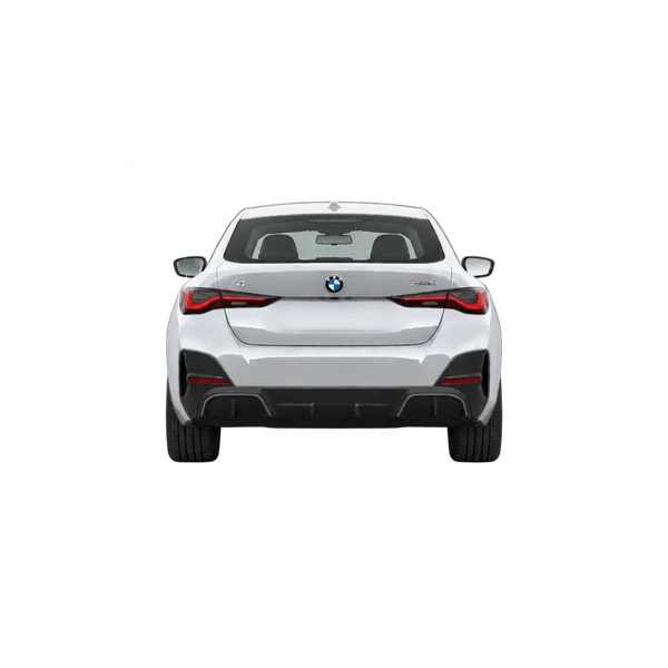 BMW I4 Edrive35 2026 en plateado, vista trasera