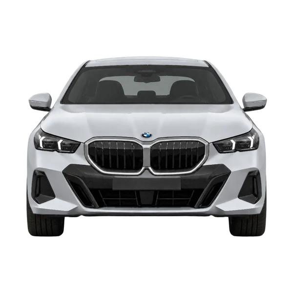 BMW I5 Edrive40 2025 prata, vista frente