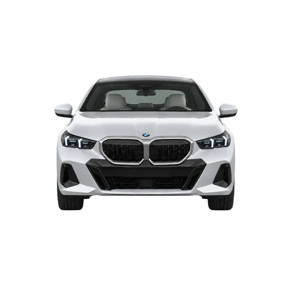 2023 BMW i5 in Silber, Ansicht: Front