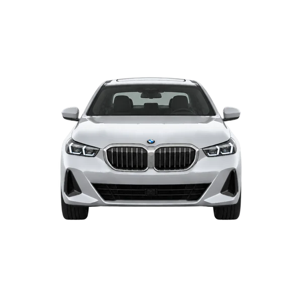 2024 BMW i5 in Silber, Ansicht: Front