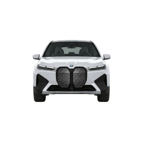 2026 BMW IX Xdrive60 in Silber, Ansicht: Front