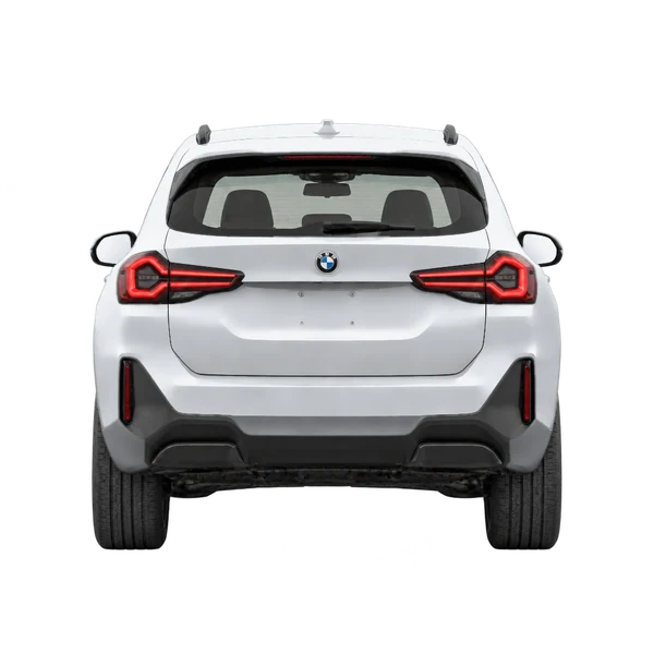 2026 BMW IX3 in Silber, Ansicht: Heck