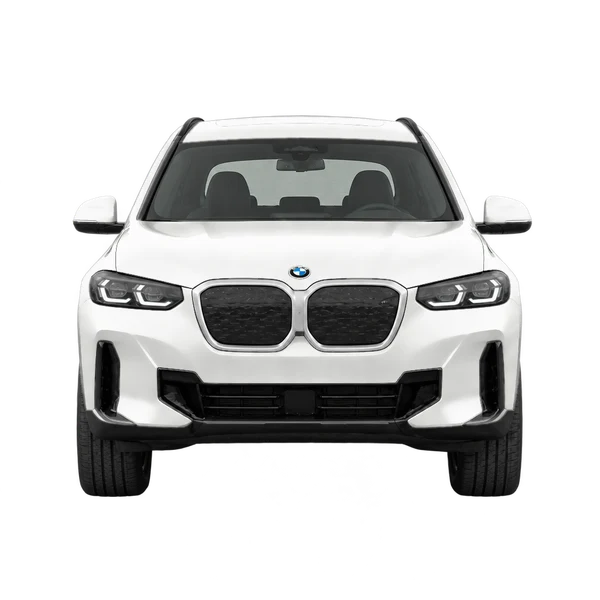 2026 BMW IX3 in weiß, Ansicht: Front