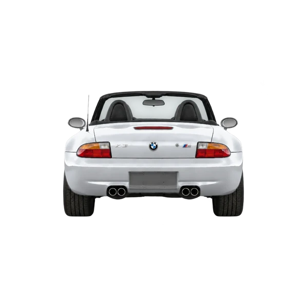 BMW M Roadster 2002 argent, vue arrière