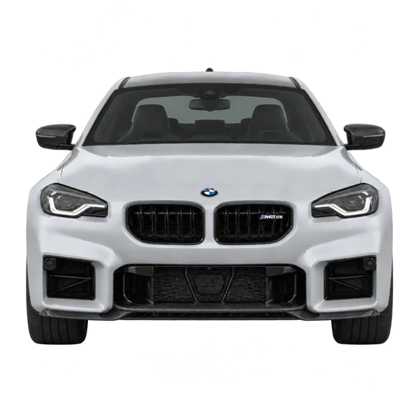 BMW M2 Coupe CS 2026 en plateado, vista frontal
