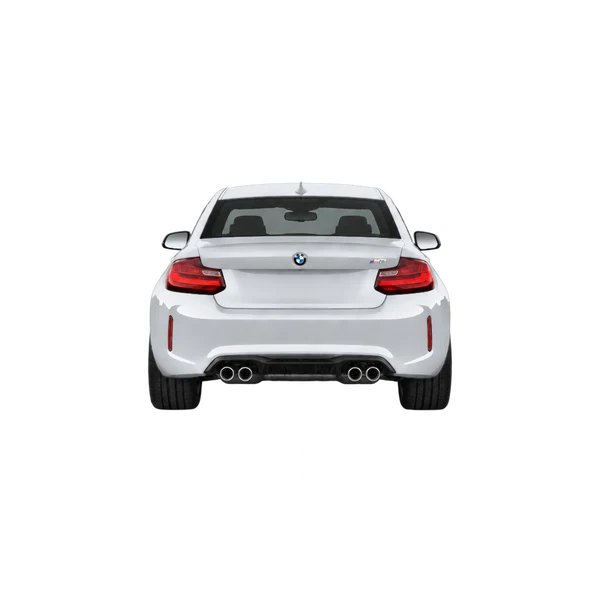 BMW M2 2021 argent, vue arrière