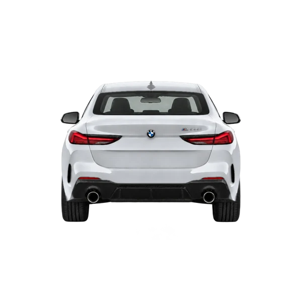 2022 BMW M235i in Silber, Ansicht: Heck