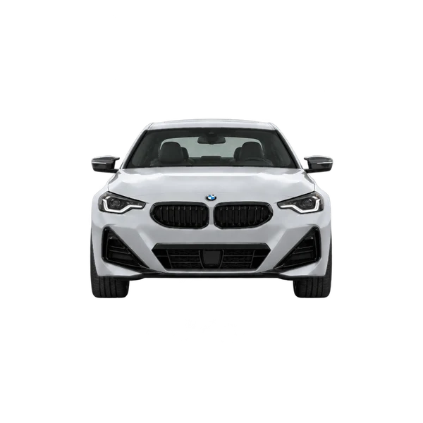 BMW M240I Xdrive 2026 argent, vue avant