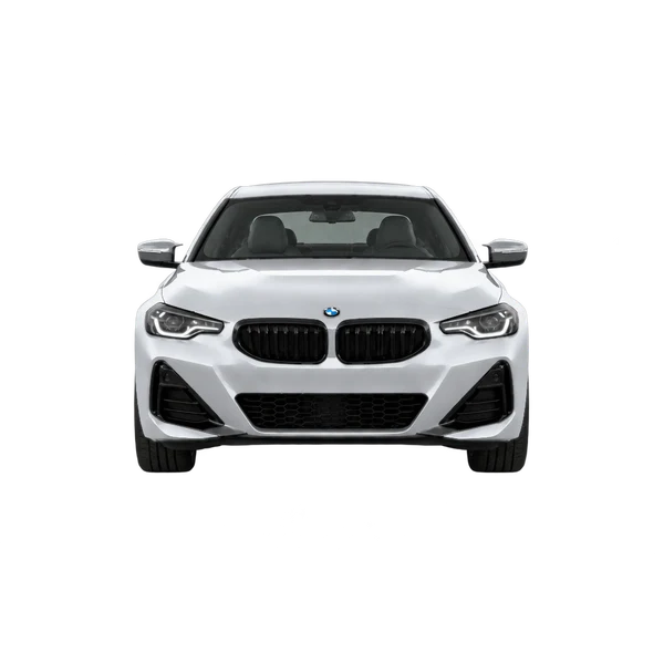 2026 BMW M240i in Silber, Ansicht: Front