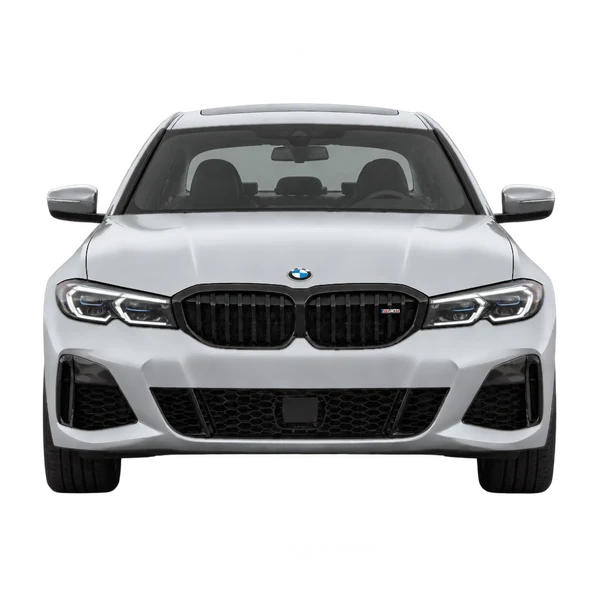 2021 BMW M340i in Silber, Ansicht: Front