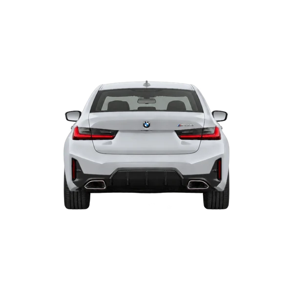 2024 BMW M340i in Silber, Ansicht: Heck