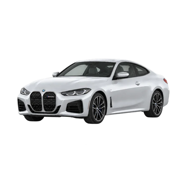 BMW M440i 2022 argent, vue trois-quarts avant (orienté vers la gauche)