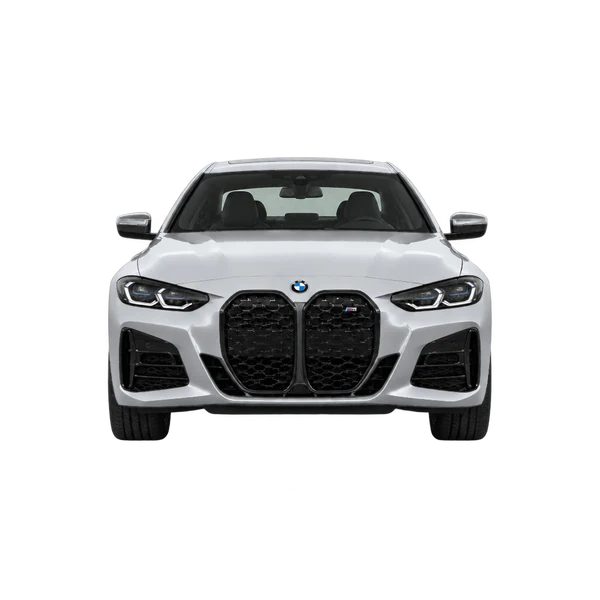 BMW M440i 2025 argent, vue avant