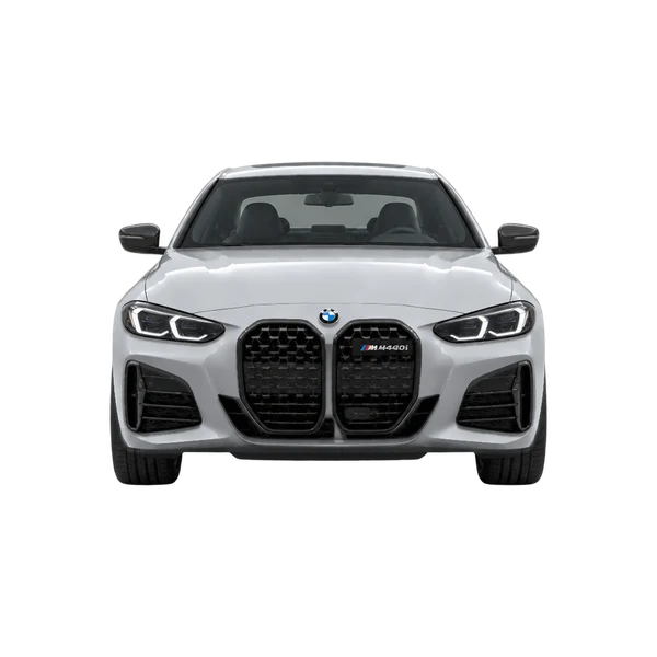 BMW M440i 2027 argent, vue avant
