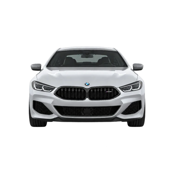 BMW M850i 2023 prata, vista frente