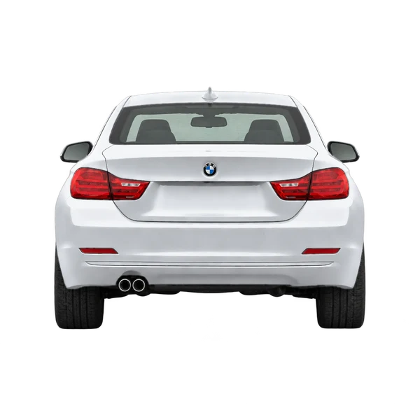 silver 2017 BMW Serie 4 rear view