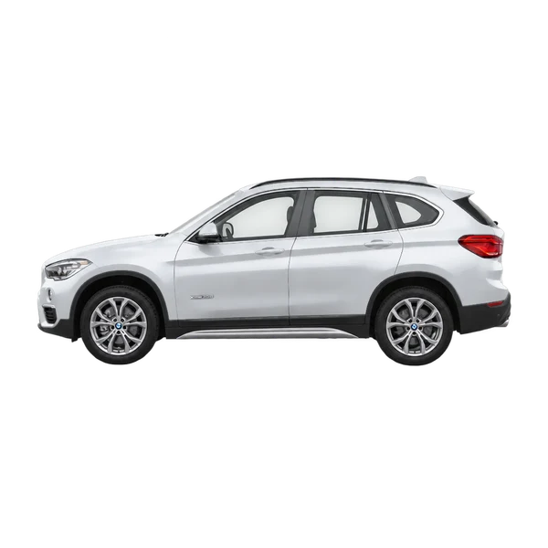 BMW X1 XDRIVE20D 2017 argent, vue côté (vers la gauche)