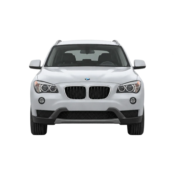 silver 2010 BMW X1 front view