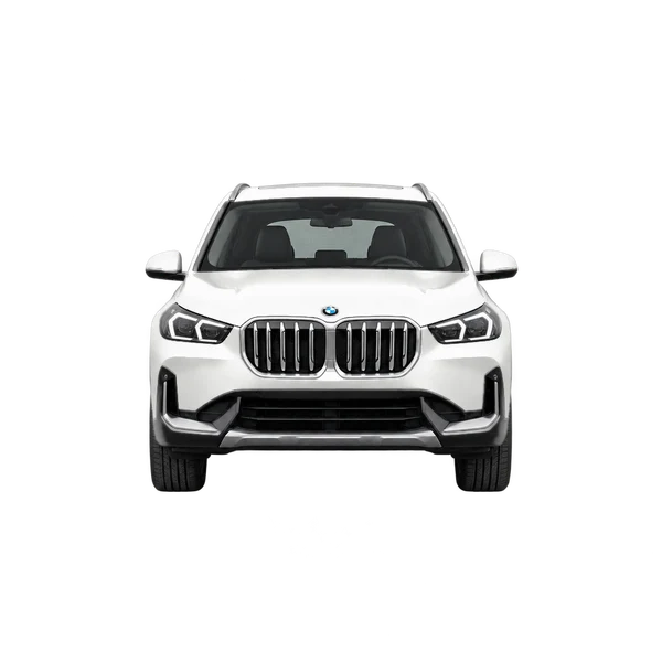 2025 BMW X1 in weiß, Ansicht: Front