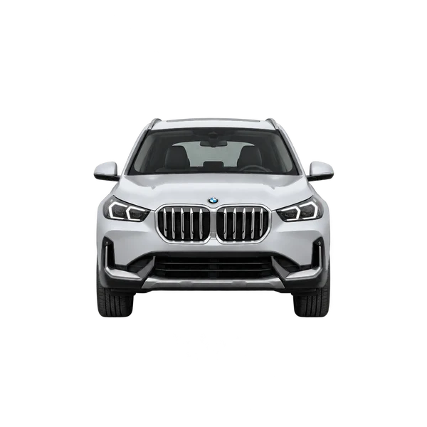 BMW X1 2026 argent, vue avant
