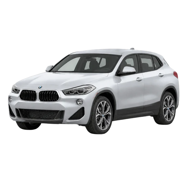 BMW X2 2019 argent, vue trois-quarts avant (orienté vers la gauche)