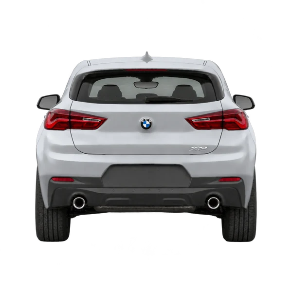 BMW X2 2019 argent, vue arrière