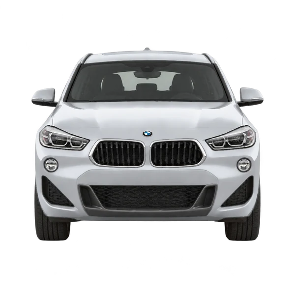 BMW X2 2020 en plateado, vista frontal