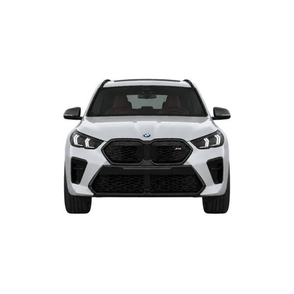 シルバーの2026 BMW X2(正面ビュー)