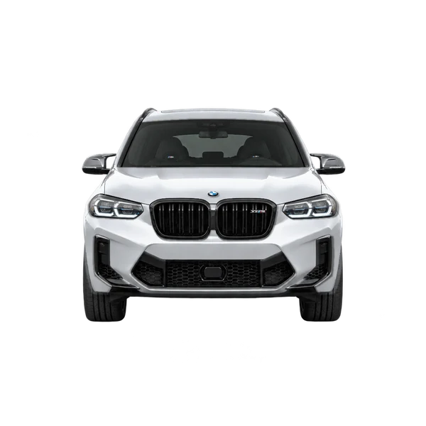 BMW X3 M 2023 prata, vista frente