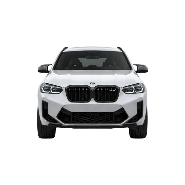 BMW X4 M Competition 2024 argent, vue avant