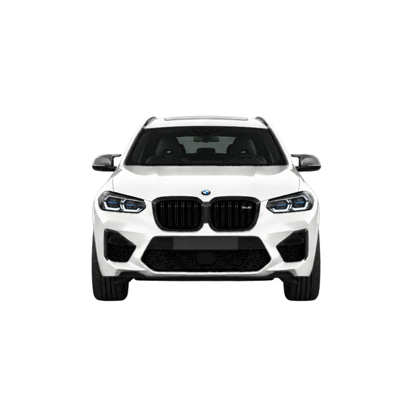 BMW X4 M 2022 branco, vista frente