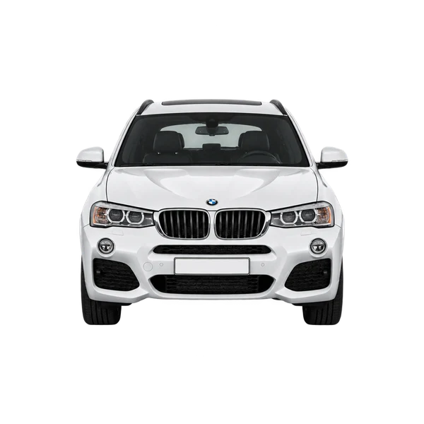 BMW X4 2014 en blanco, vista frontal