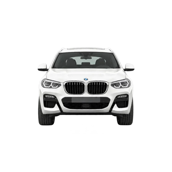 BMW X4 2022 en blanco, vista frontal