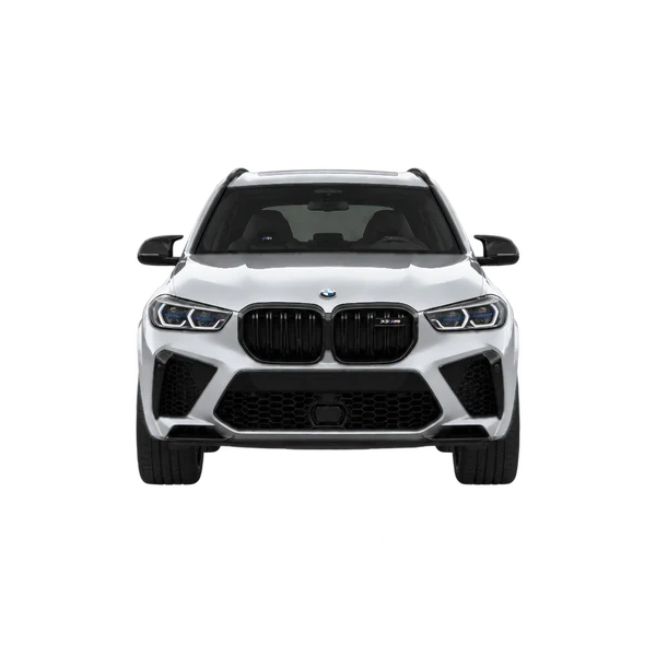 BMW X5 M Competition 2026 argent, vue avant
