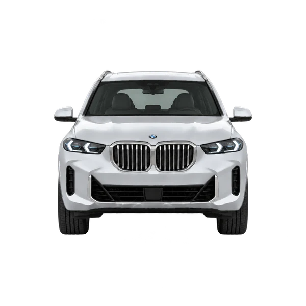 BMW X5 xDrive50e 2026 argent, vue avant