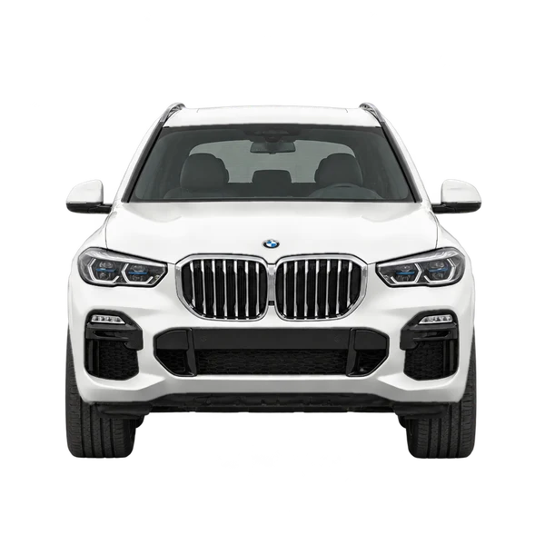 BMW X5 2019 branco, vista frente