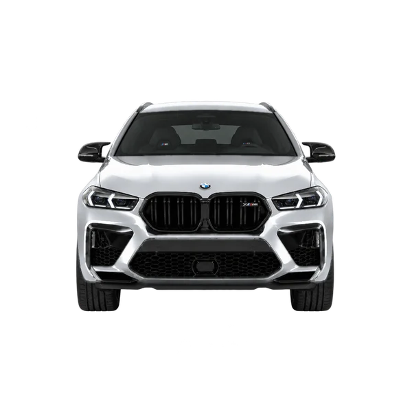 BMW X6 M Competition 2027 argent, vue avant