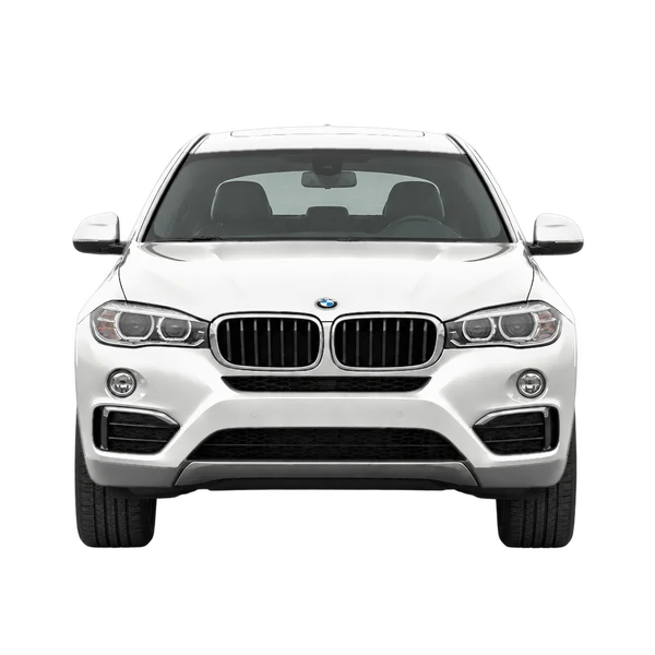 BMW X6 2016 blanc, vue avant