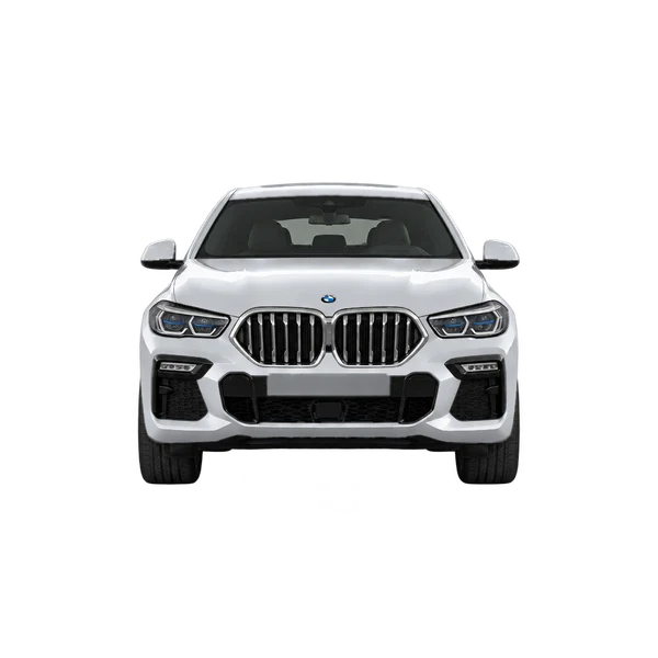 silver 2027 BMW X6 front view
