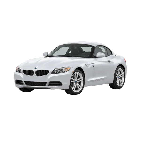 silver 2011 BMW Z Reihe front three-quarter (facing left) view