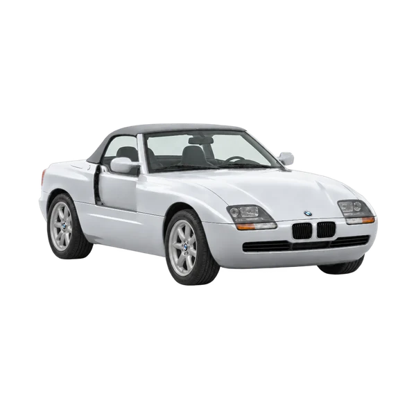 BMW Z1 1992 argent, vue trois-quarts avant (orienté vers la droite)