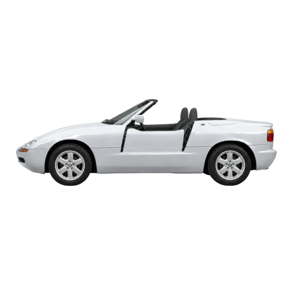 BMW Z1 1992 argent, vue côté (vers la gauche)