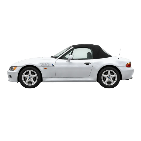シルバーの1998 BMW Z3（側面（左向き）ビュー）